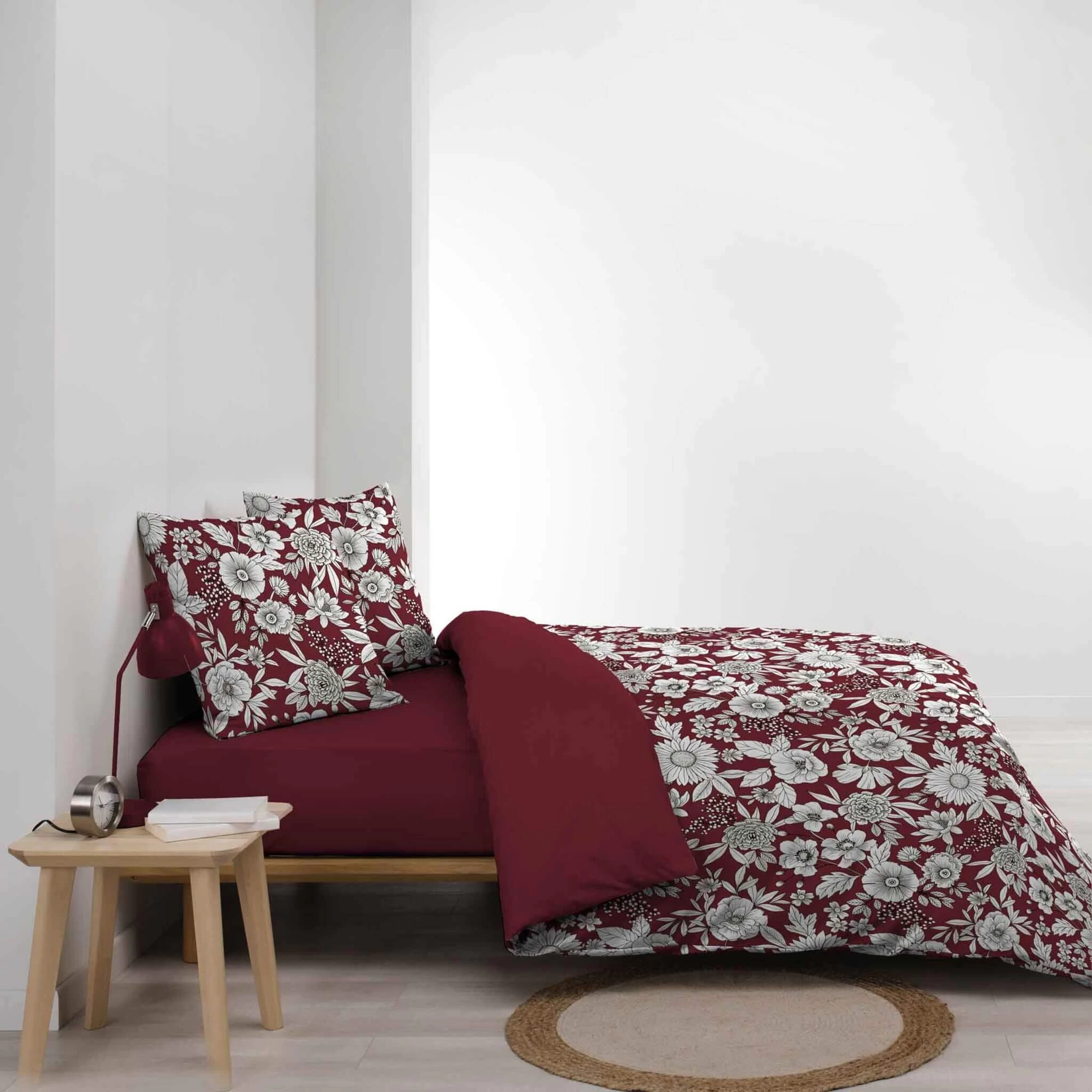 Parure De Lit Milady Bordeaux – Image 4