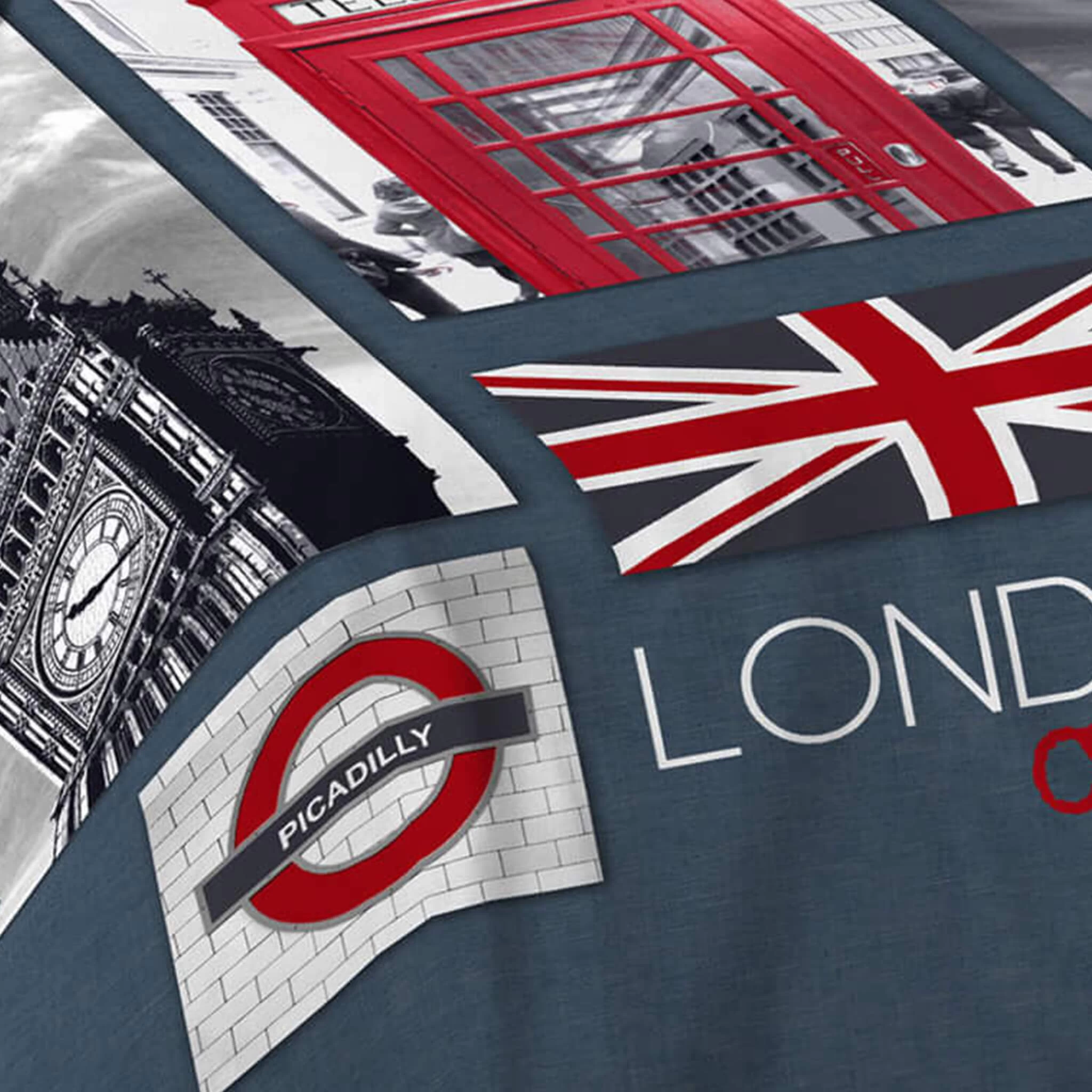 Parure De Lit Enfant City London 140x200 – Image 2